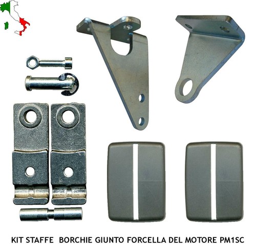 Staffe fissaggio attuatore vds - staffe,