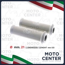 COPPIA MANOPOLE GRIGIE Ø21MM VESPA 125 VNB3>6T 150 VB/VBA/VBB GS 150/160