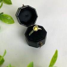 Anello Vintage Con Cofanetto Originale Bigiotteria Americana