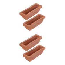 4 Mini Vasi da Fiori in