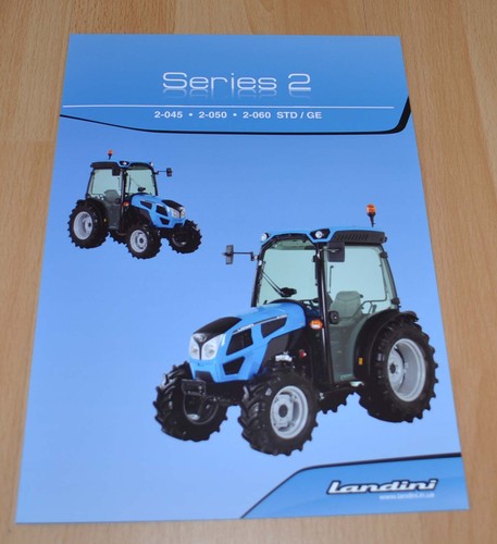Brochure depliant agricoltura