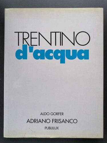 Trentino acqua a gorfer - d'acqua,