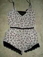 TUTA BABY DOLL PIGIAMA OYSHO  Tg.  M Con Pizzo Prezzo Affare  COMPRALO SUBITO