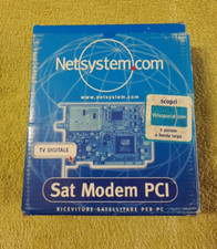 SAT MODEM PCI NETSYSTEM SKY2PC Ricevitore satellitare per PC - OVP