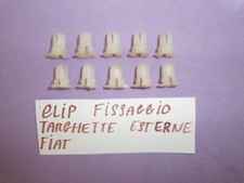 10x CLIP FIXING PLATES BONNET