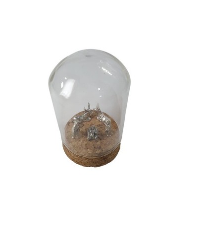 Presepe campana vetro 6x5 - campana,