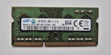 SAMSUNG RAM 4GB 1600MHz DDR3 1RX8 PC3-12800S-11-12-B4 NOTEBOOK MACBOOK iMAC