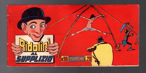 Fumetto striscia ridolini - , a