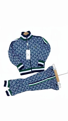 Set tuta lacoste blu - set, bambino