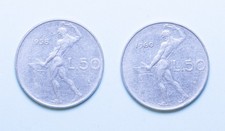 REPUBBLICA ITALIANA COPPIA 50