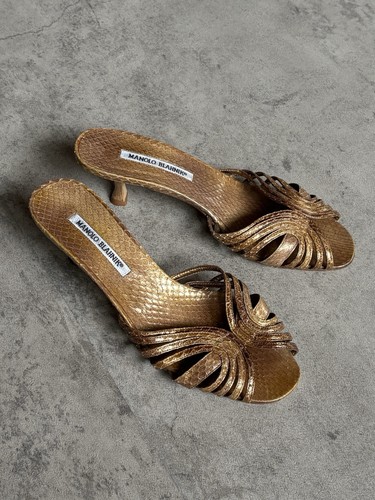 Manolo blahnik marrone - blahnik,