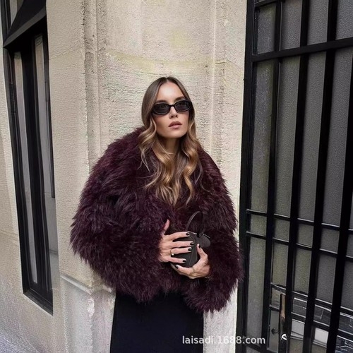 Cappotto corto pelliccia