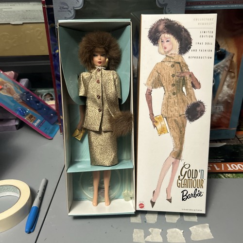 Barbie gold glamour nuova - barbie, gold’n