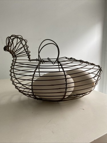 Cesto filo vintage - forma, pollo