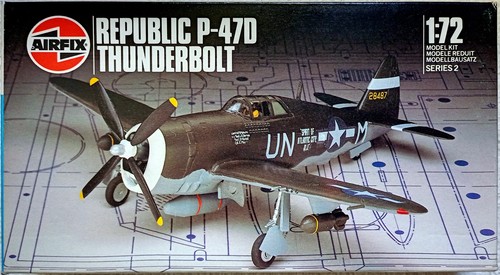 Airfix 02055 republic 47d - airfix, p-47d