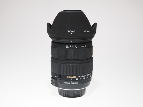 Sigma 200mm 6 3 - 18-200mm, f/3.5-6.3