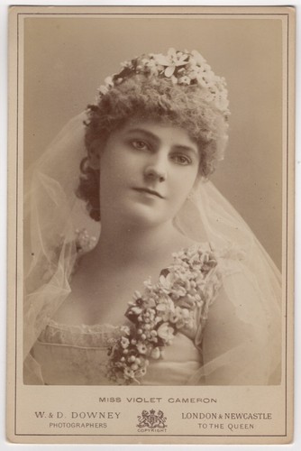 Violet cameron theater star - violet,