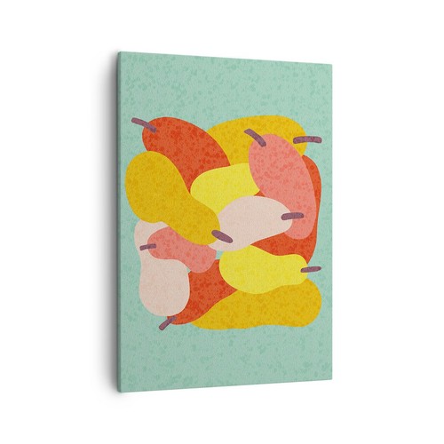 Quadro tela 50x70cm frutta - quadro,