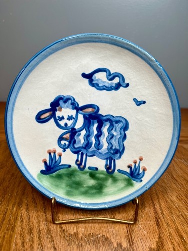 Hadley country scene blu - ma, 6"