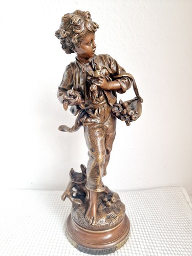 Statua scultura bronzo - scultura,