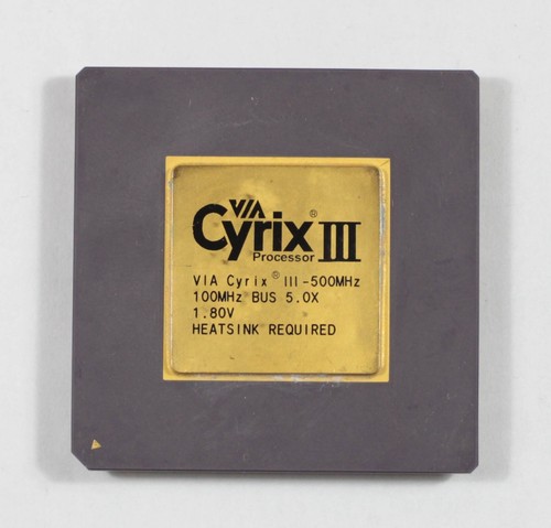 Socket 370 cpu via - cpu, cyrix
