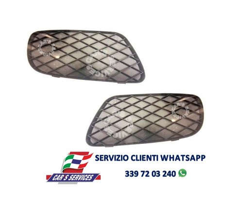 Coppia griglie paraurti - dx+sx,