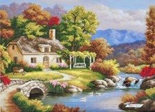 Kit perline ricamo autunno fai