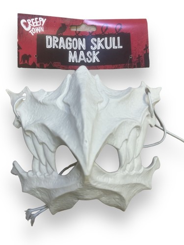 Maschera teschio drago - maschera,
