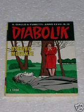 DIABOLIK PRIMA SERIE INEDITO