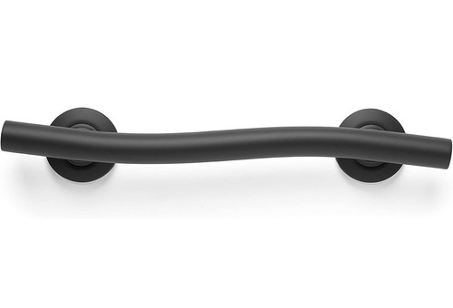 Maniglione onda nero - a, 18"