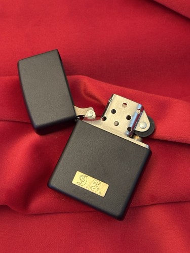 Accendino zippo vintage nero - accendino,