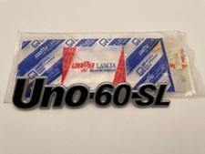 7573888 SCRITTA FREGIO LOGO POSTERIORE FIAT "UNO-60-SL"