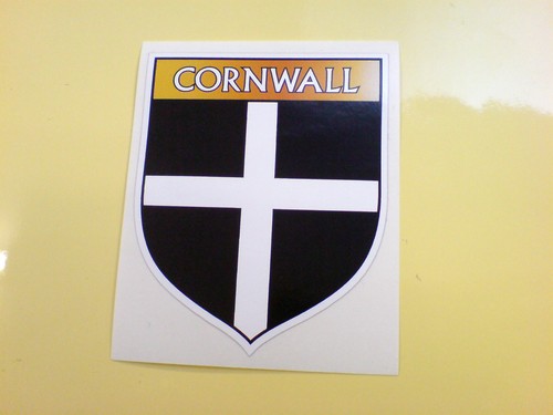 Adesivo cornwall county - adesivo, shield