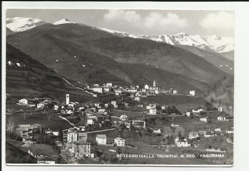 Vecchia cartolina bovegno - di,