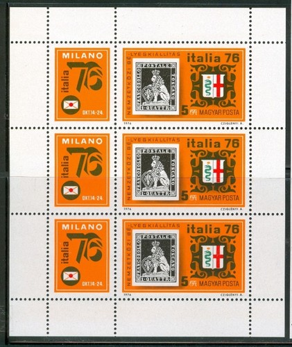 Ungheria 1976 minifoglio - ungheria-1976.minifoglio,