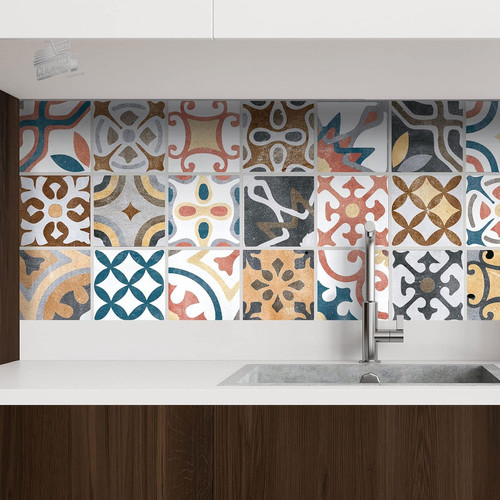 Adesivi piastrelle bagno - piastrelle,