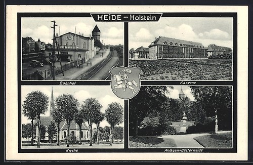 Heide holstein stazione - heide, /
