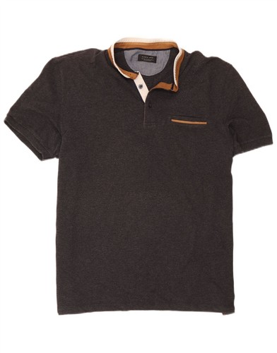 Polo uomo zara 2xl grigio - polo,