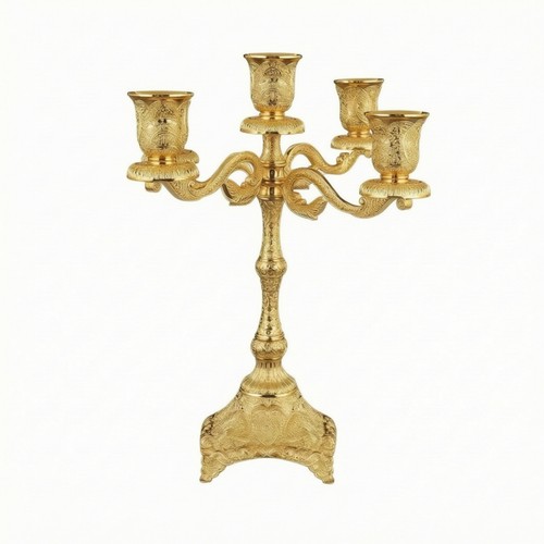 Candelabro bracci ornato - a,