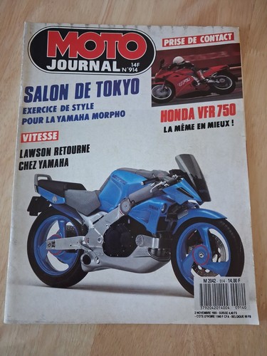 Moto journal 1989 914 - moto,