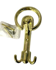 Zama gold double hook - gold,