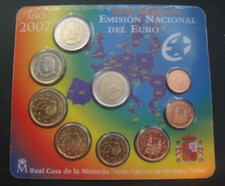 Spagna anno 2007 set monete da