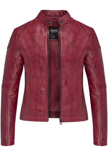 Giacca donna vera - pelle, biker