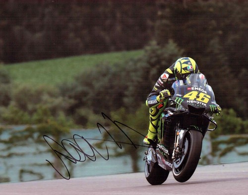 Valentino rossi autograph 2019 - valentino,