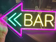 Freccia bar insegna artistica - bar,