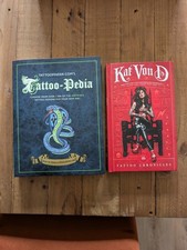 Two beautiful tattoo book