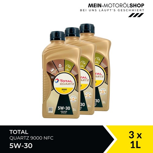 Olio motore total - quartz, 9000