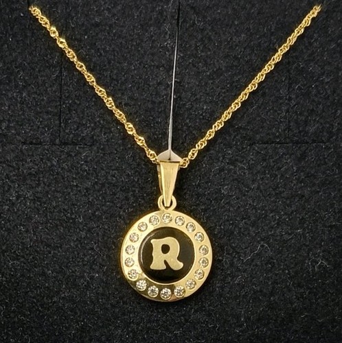 Colgante cadena oro - y,