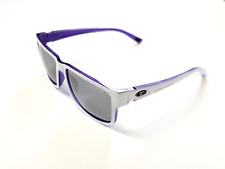 Occhiali da sole Tifosi Optics Hagen XL in bianco/viola, con lenti fumé, #287
