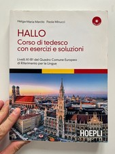 HALLO CORSO DI TEDESCO CON ESERCIZI E SOLUZIONI PER LIVELLI A1-B1